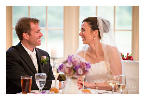 wedding couple together at loch nairn country club