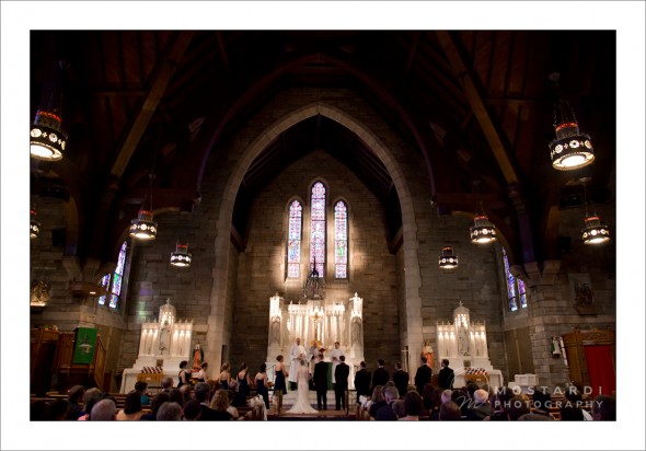 Saint Agnes Church wedding photography