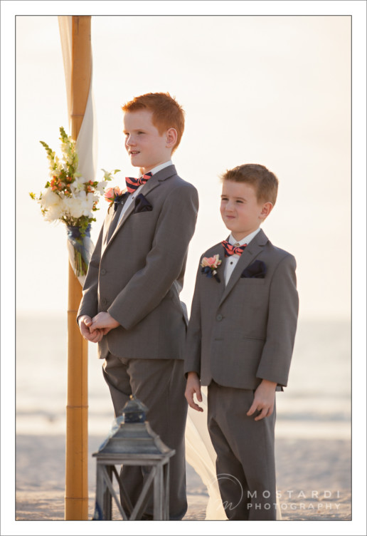 Wedding at Pass-A-Grille Beach in St. Petersburg, Florida.